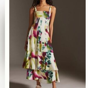 Anthropologie - Tiered Formal Maxi